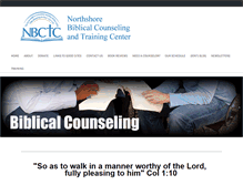 Tablet Screenshot of northshorebiblicalcounseling.org